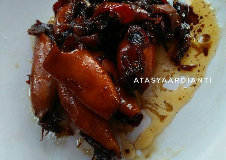 resep Cumi Asin Tumis Kecap