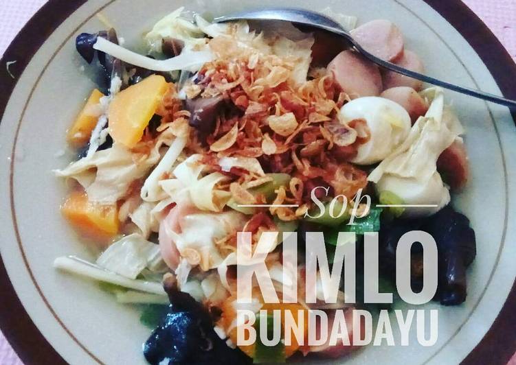 resep makanan Sop Kimlo Timlo