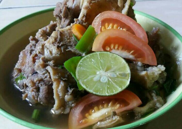 Resep Sop Tulang Sapi Lada Hitam Oleh Bunda 'Adnan