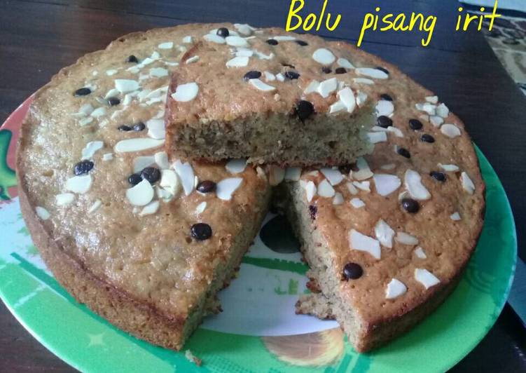 resep Bolu pisang ekonomis