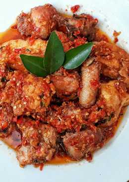 Balado Ayam Tahu