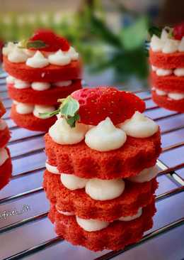 Red velvet cream cake dg beet root