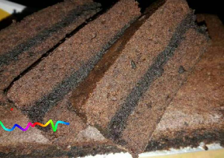 resep lengkap untuk Brownis kukus nina