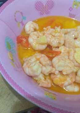 Udang grill mentega super simple