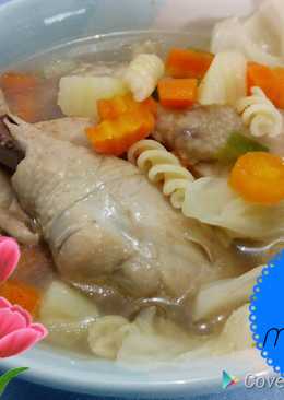 Sop Ayam Makroni