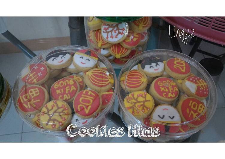 gambar untuk resep makanan Cookies hias