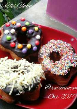 Donat ubi ungu (foto step by step)