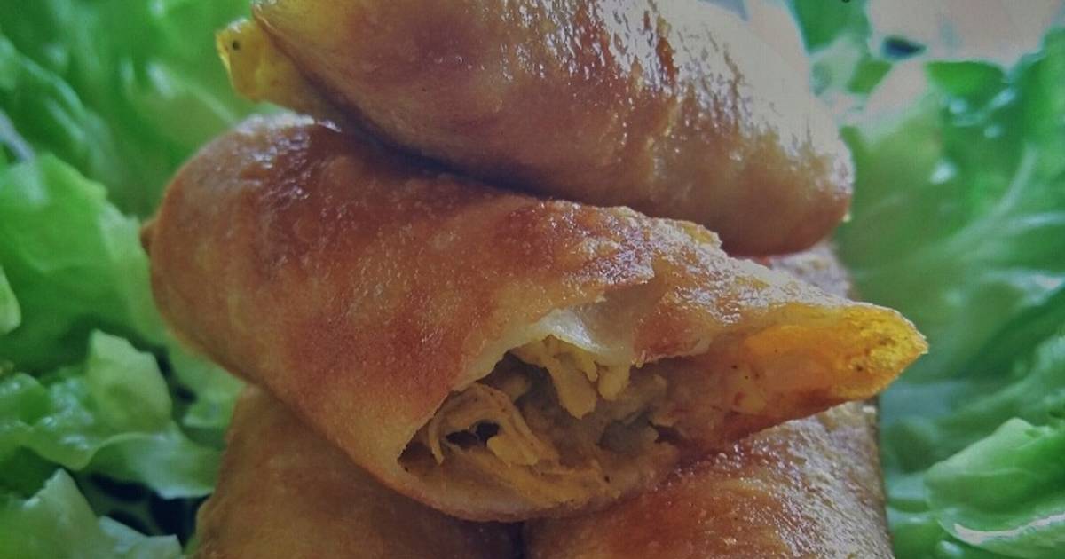 Resep Lumpia Isi Ayam Kari Le soleil ala Deisy Pages