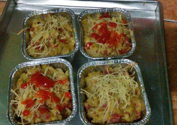 bahan dan cara membuat Macaroni schotel