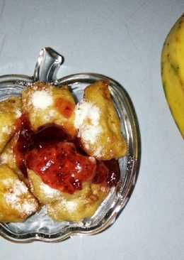 Pisang mini susu stroberi