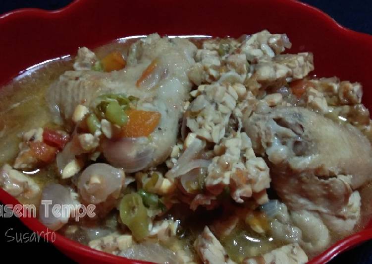 resep makanan Asem-asem Balungan Tempe