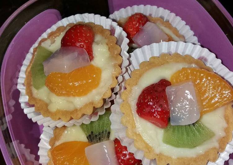 resep lengkap untuk Fruit pie lazisss