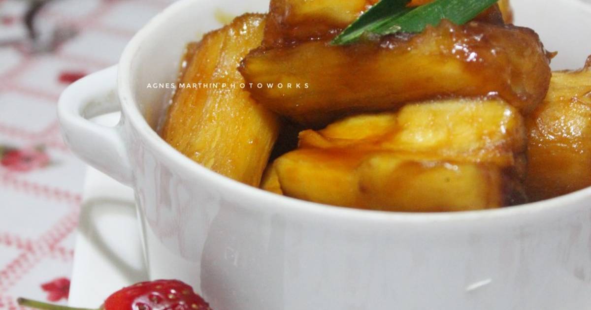 Resep Singkong gula merah oleh Agnes Marthin - Cookpad