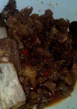 Daging kecap pedas manis