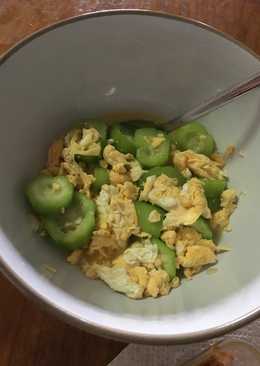 Cha telur dan oyong
