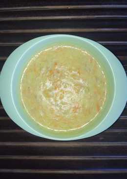 Potato creamy soup with fish & cheese (menu si kecil)