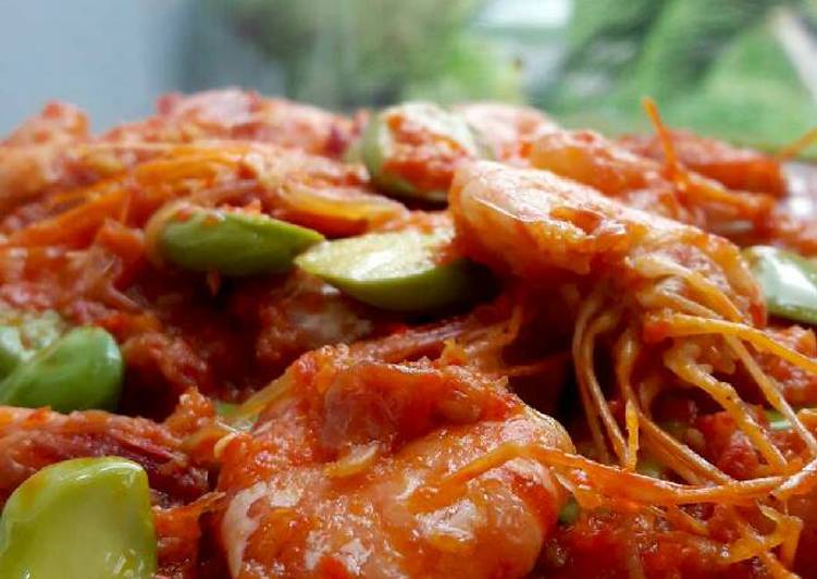 Resep Sambal Lado Udang Pete Karya Lulung Thyo Thoharie