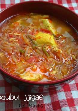 Sundubu Jjigae (sup tahu pedas ala korea)