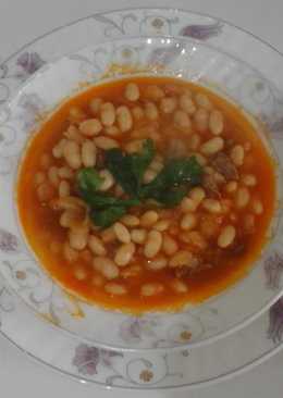 Etli kuru fasulye (sayur kacang turki)