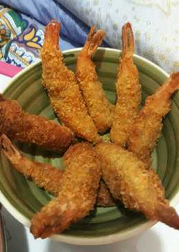 Udang goreng tepung gendut (ebi furai)