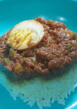 Nasi Tim Kornet Ayam ( utk batita )