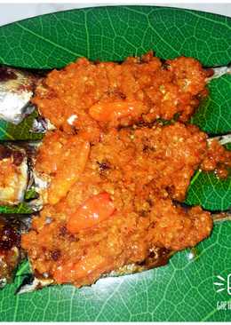 Ikan kembung Bakar Rica