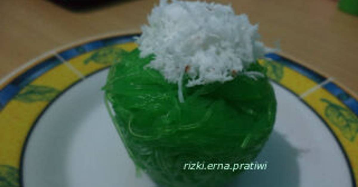 Resep Sarang Burung aka Putu Mayang aka Kue Bihun Kukus