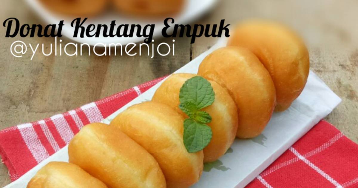 1 312 resep  donat  kentang  empuk  enak dan sederhana Cookpad 