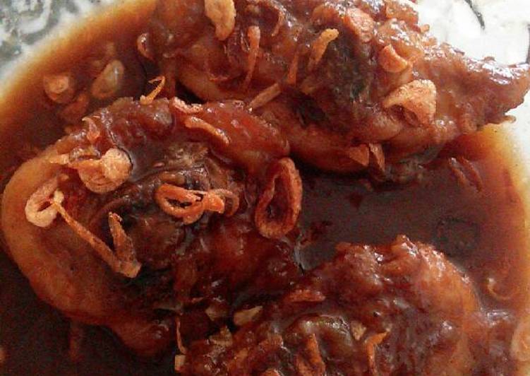 resep masakan Ayam Kecap Pedas