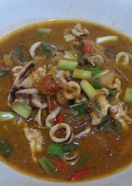 Cumi Asam Manis saus Tiram