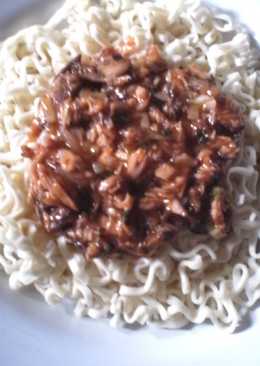 Spageti mie dg tongkol cue