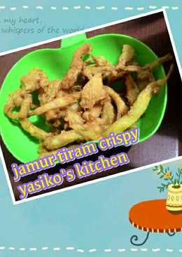 Jamur crispy mudah dibuat