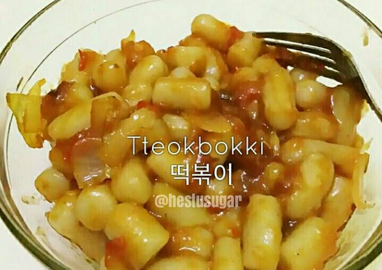 gambar untuk resep Tteokbokki Rumahan (#pr_koreanfood)