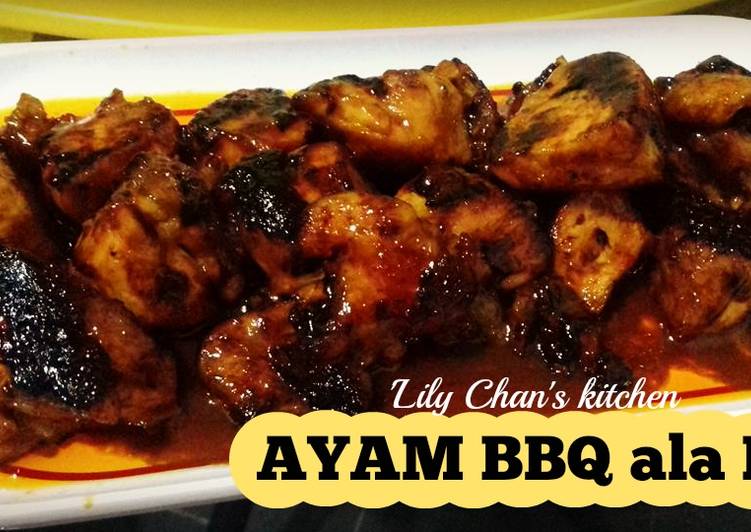 cara membuat AYAM BBQ ala LC