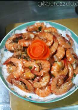 Tumis udang ala Taiwan