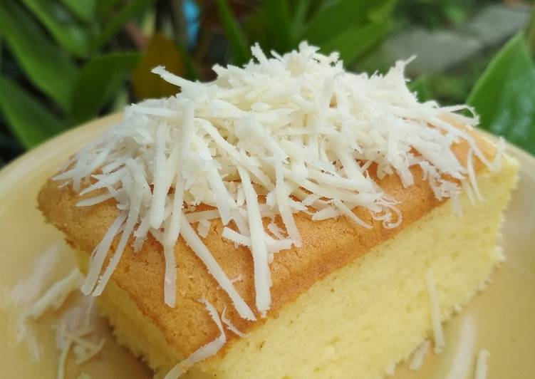 Resep Ogura cheddar cheesecake