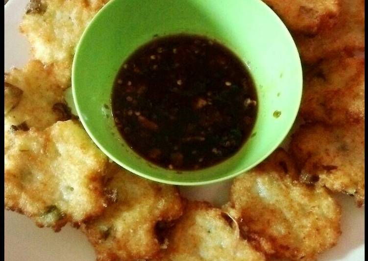 resep makanan Cireng nasi sambal rujak