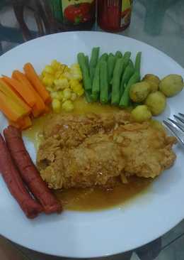 Steak ayam homemade