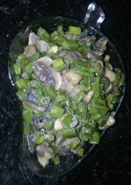 Tumis jamur kancing