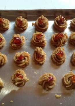 Chocolate Strawberry Butter Cookies