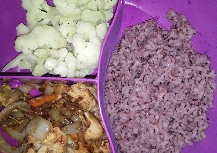 gambar untuk resep Healthy food Day 7 (Nasi Hitam)