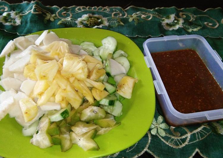 gambar untuk resep makanan Rujak Buah Manis