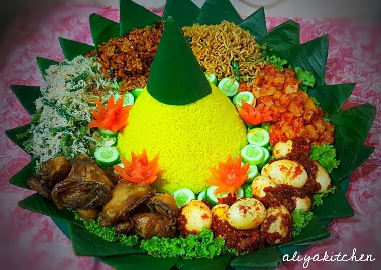 Cara Membuat Nasi Tumpeng