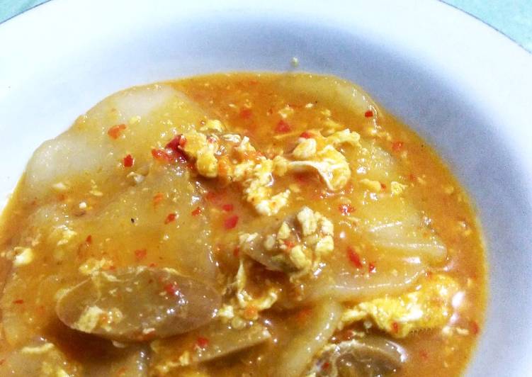 resep lengkap untuk Seblak Basah Bandung (Pedas)