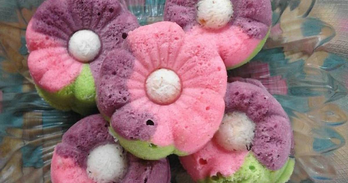 Resep Rainbow putu ayu