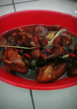 Semur ayam bakso sapi