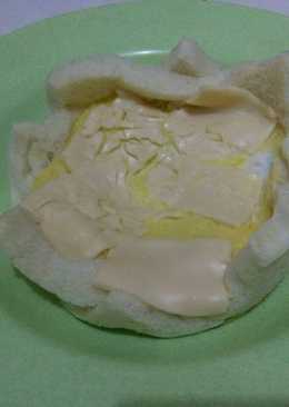 Roti telur kukus magic-com