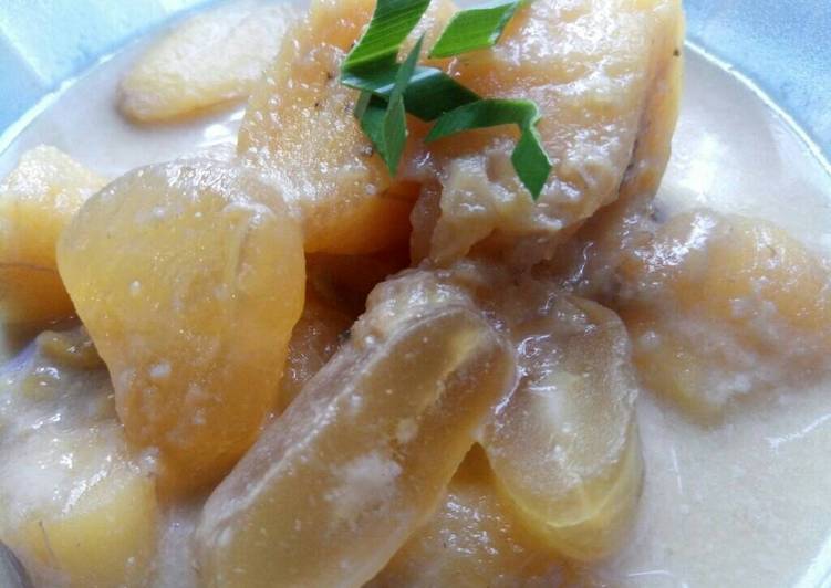 resep makanan Kolak pisang kolang kaling