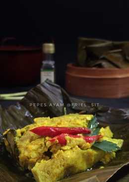 Pepes ayam (pr_masakanbungkusdaun)