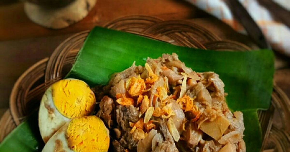 302 Resep Gudeg Nangka Enak Dan Sederhana Cookpad